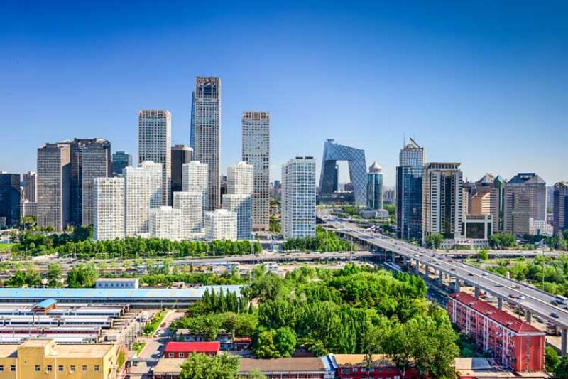Skyline of Beijing