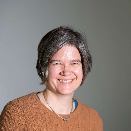 Portrait of Dr Ellen Swift FSA