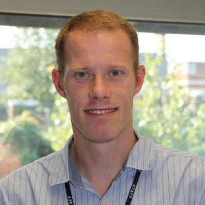 Portrait of Dr Mark Burnley 