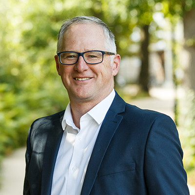 Portrait of Professor Jesse O'Hanley 