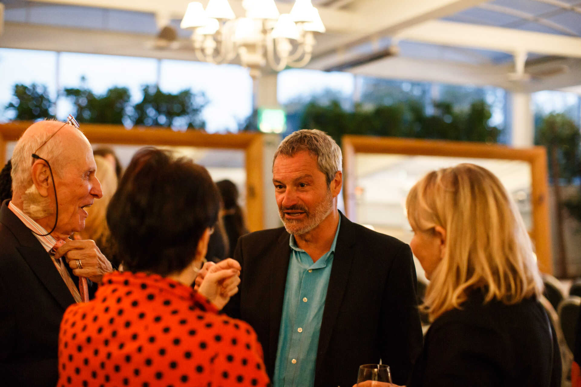 Guests in discussion at a Kent in LA event