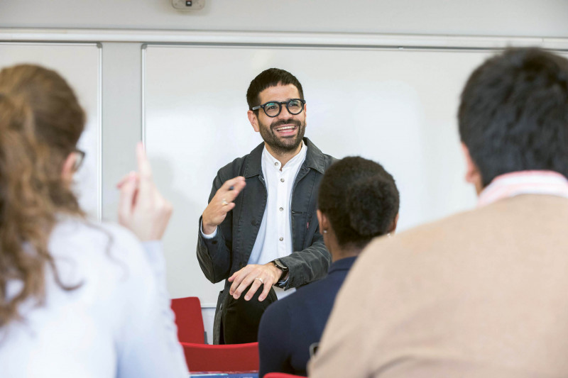 A member of staff at the University of Kent.