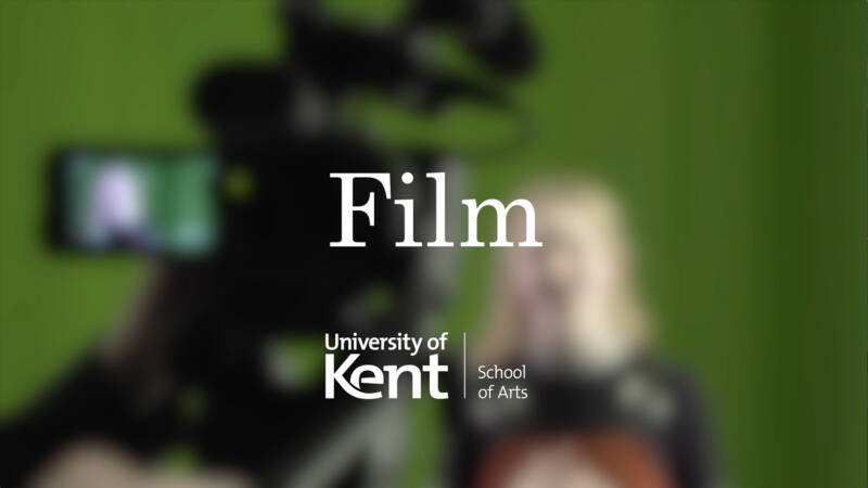 Title card for Film at Kent video.