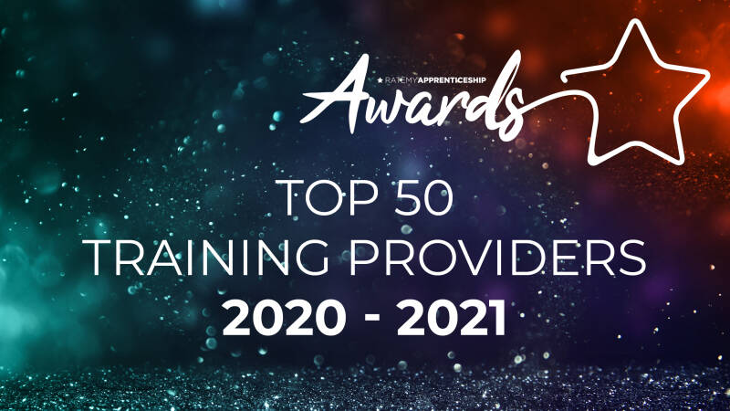 Top 50 training provider banner