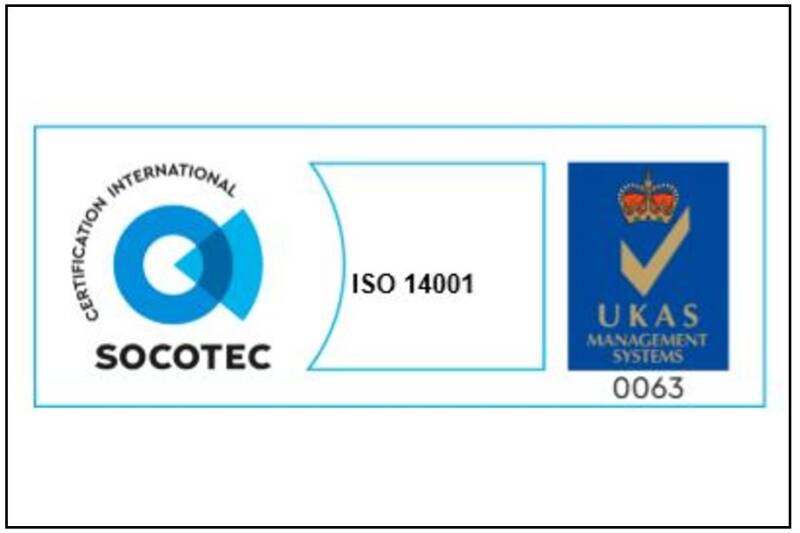 Certified ISO14001