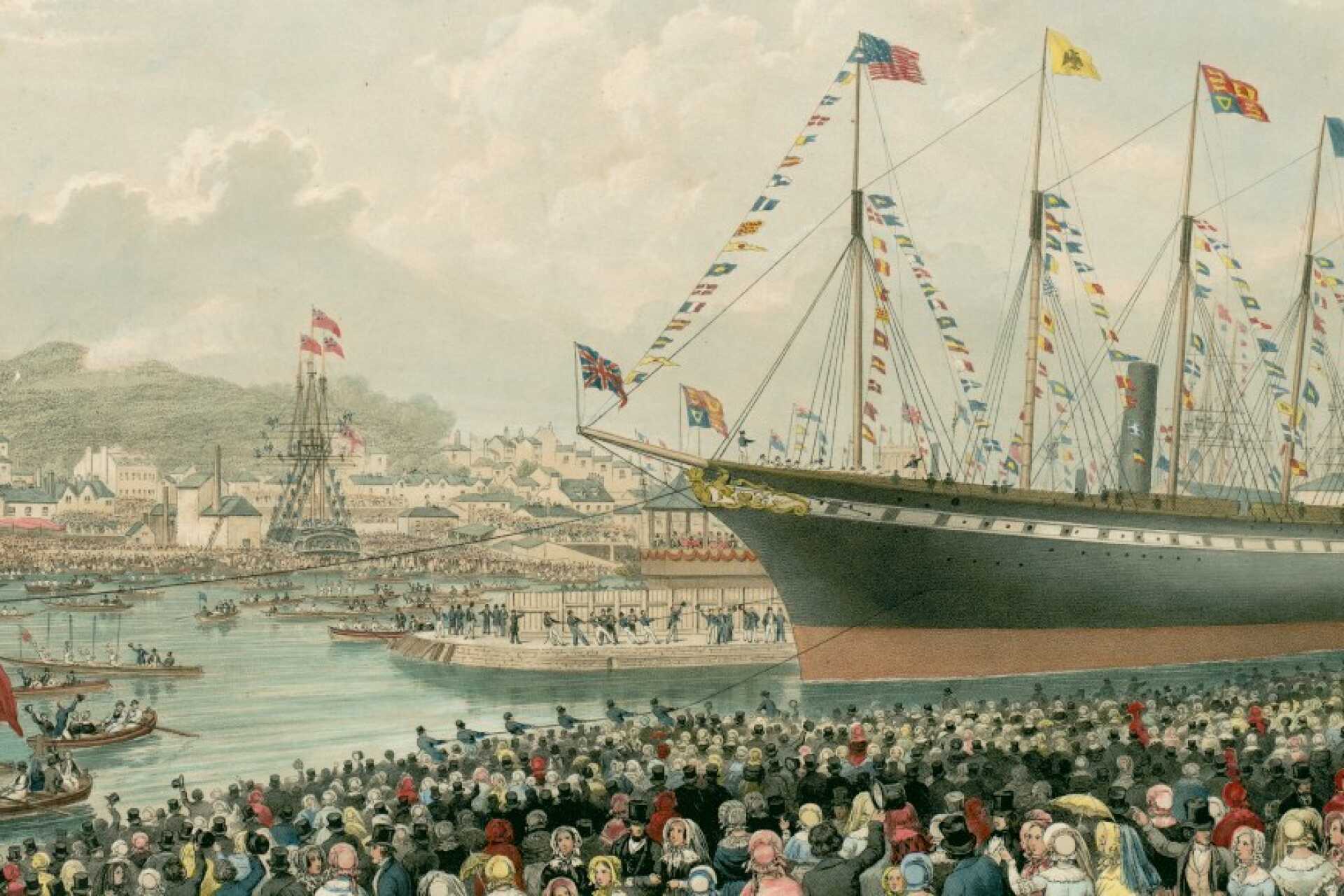 Launch of the SS Great Britain
