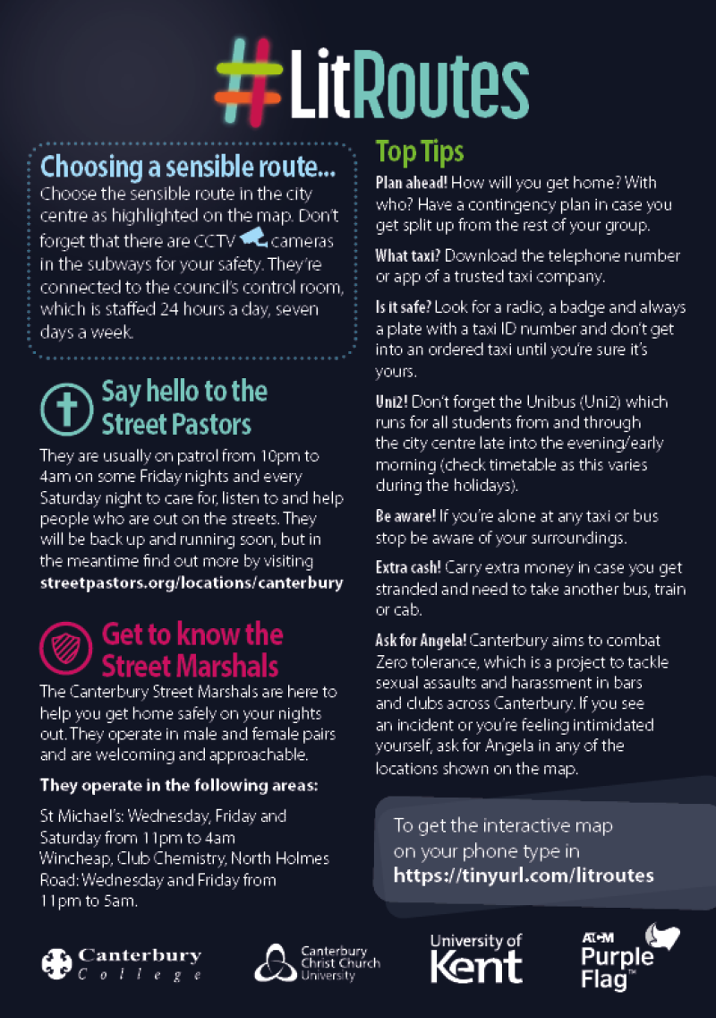 Lit routes guidance document