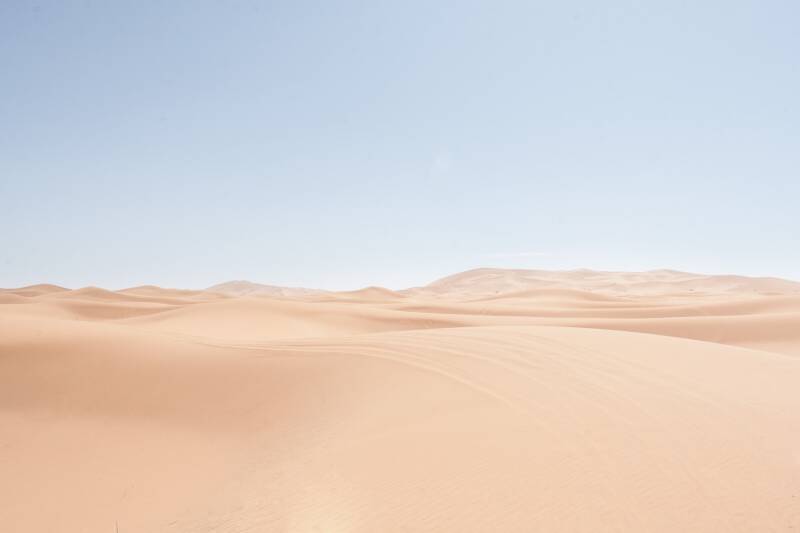 a desert scene