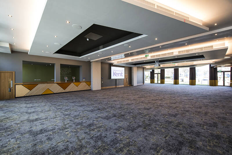 All of Darwin Conference suite shown empty