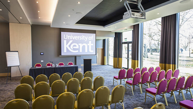 Image of Darwin conference suite set up theatre style