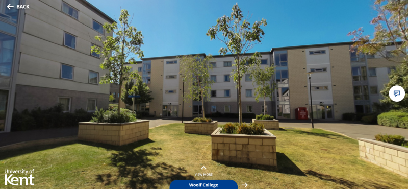 Woolf College exterior virtual tour