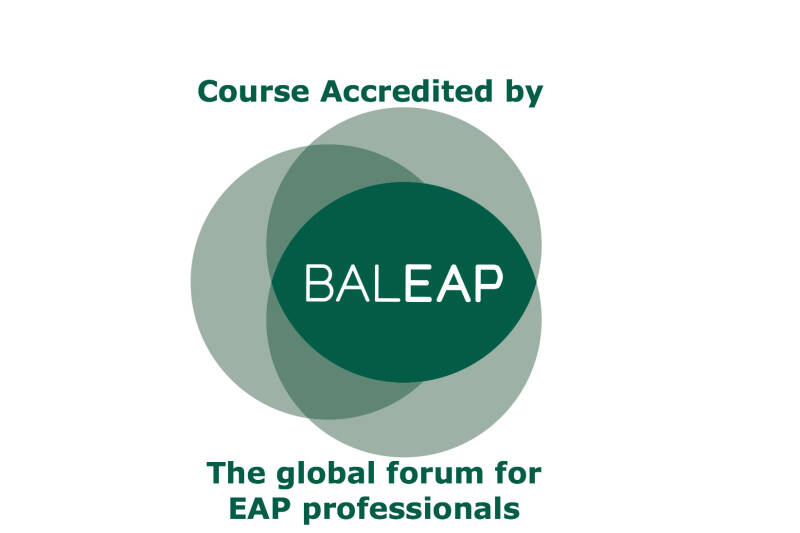 BALEAP supports the professional development of those involved in teaching English for Academic Purposes