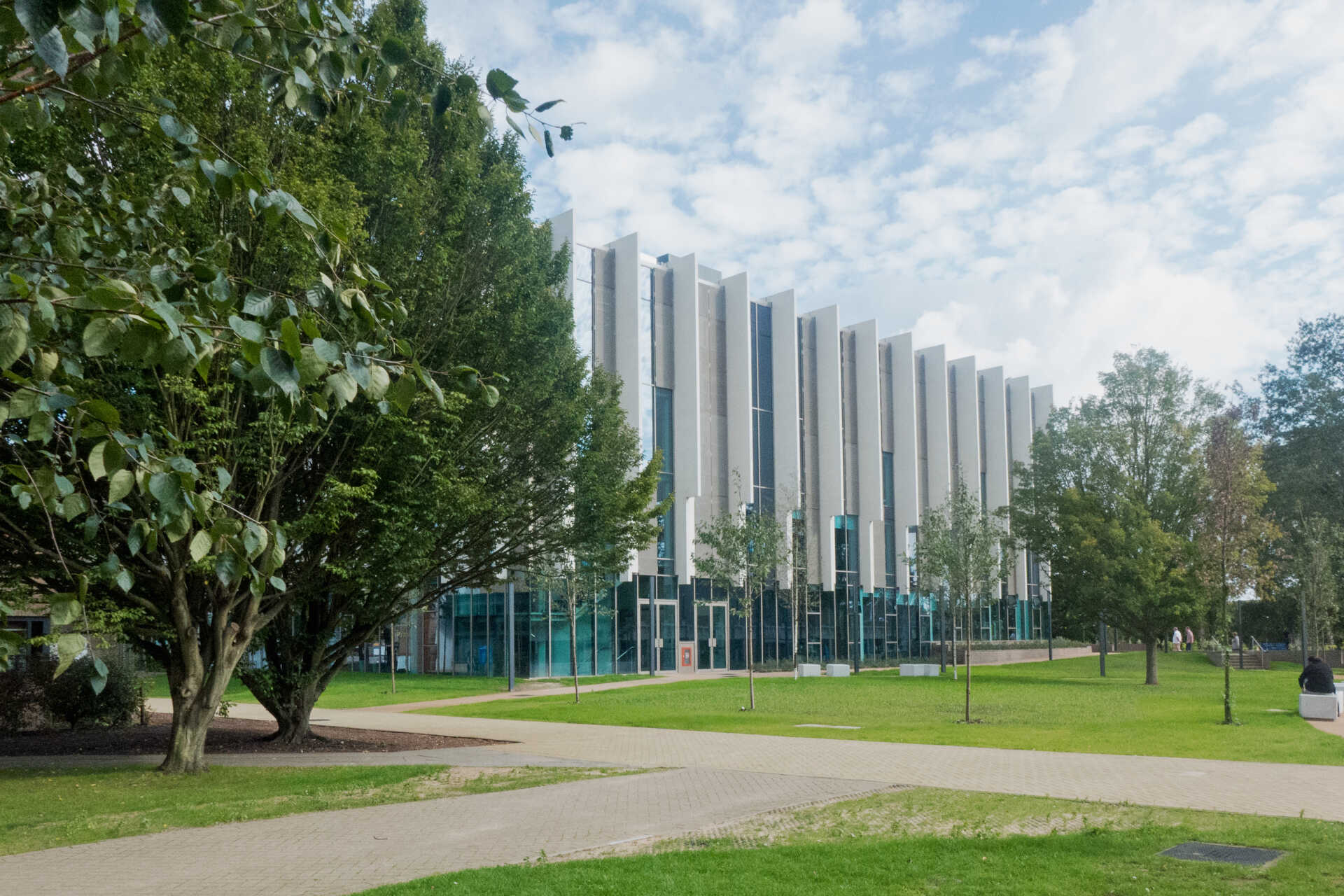 Exterior image of Templeman Library