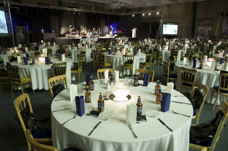 Banquet style for the Kent Legends event