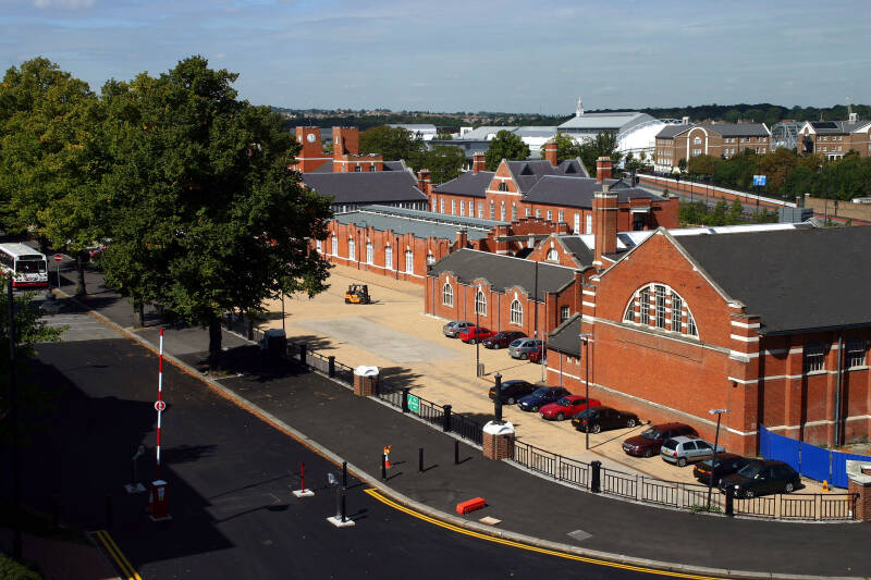 Ariel image of the Medway Campus
