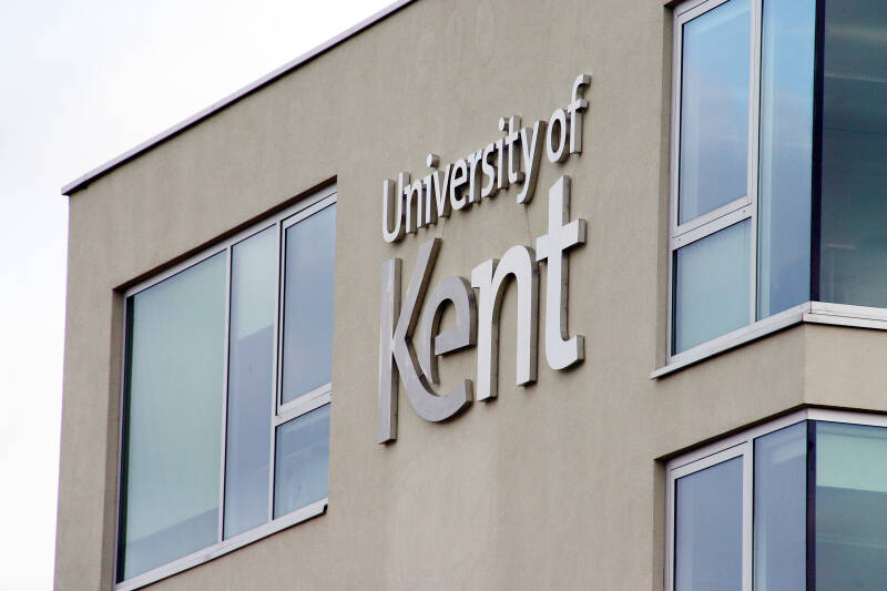 Building with University of Kent sign