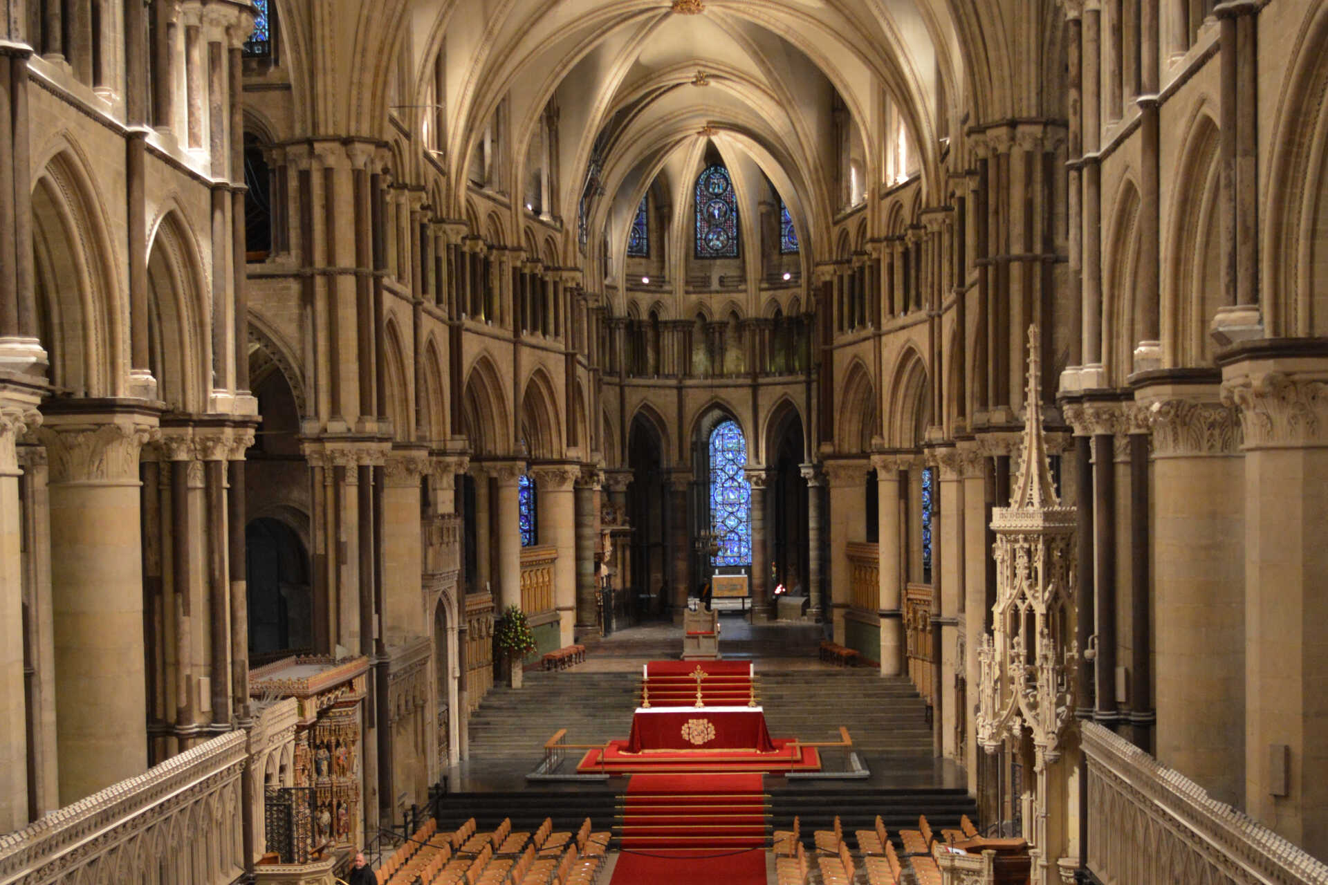 View of the Quire of Canterbury Cathedral