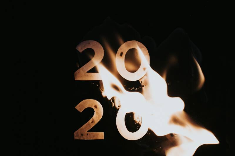 2020 numbers on fire