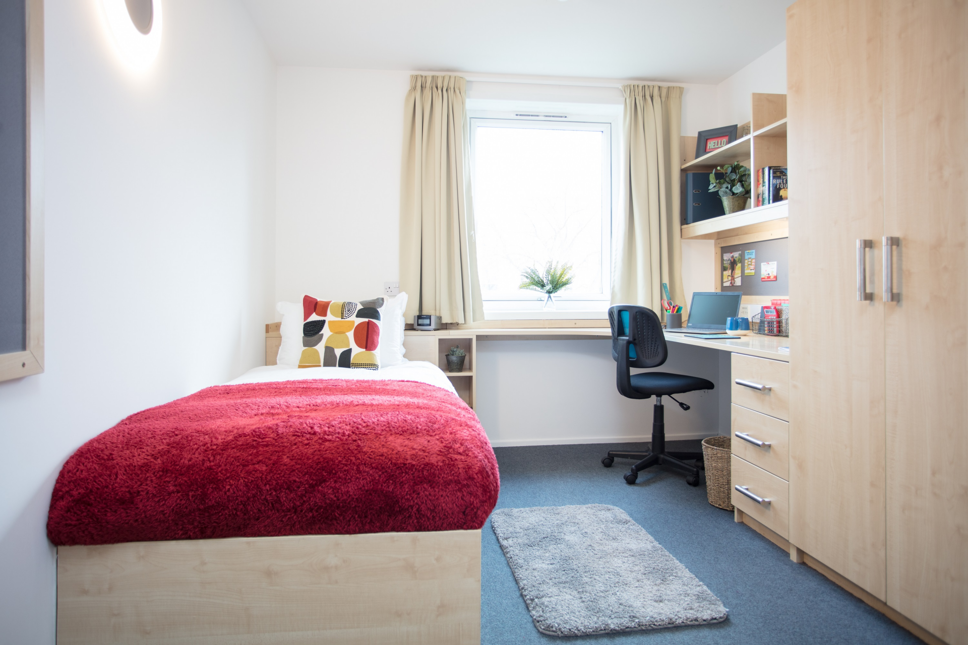 Student bedroom in Woolf