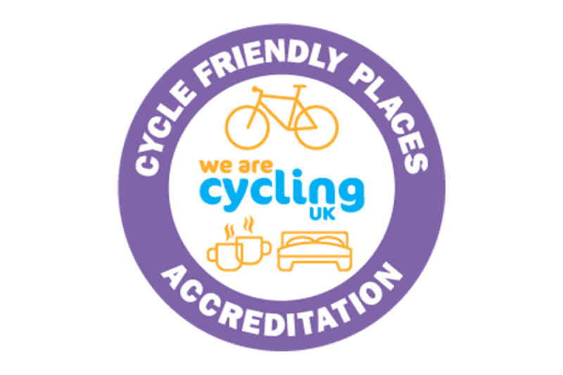 Cycle friendly accreditation badge