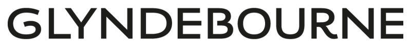 Glyndebourne logo in large black letters