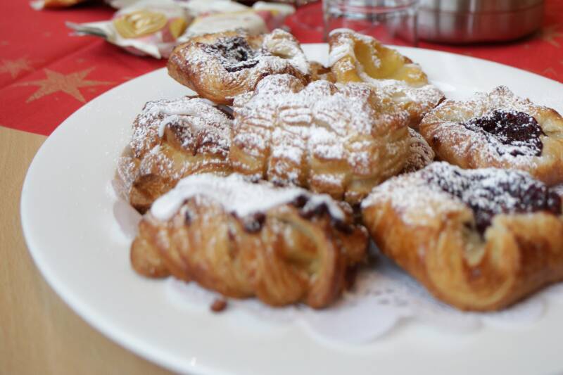 Christmas pastries