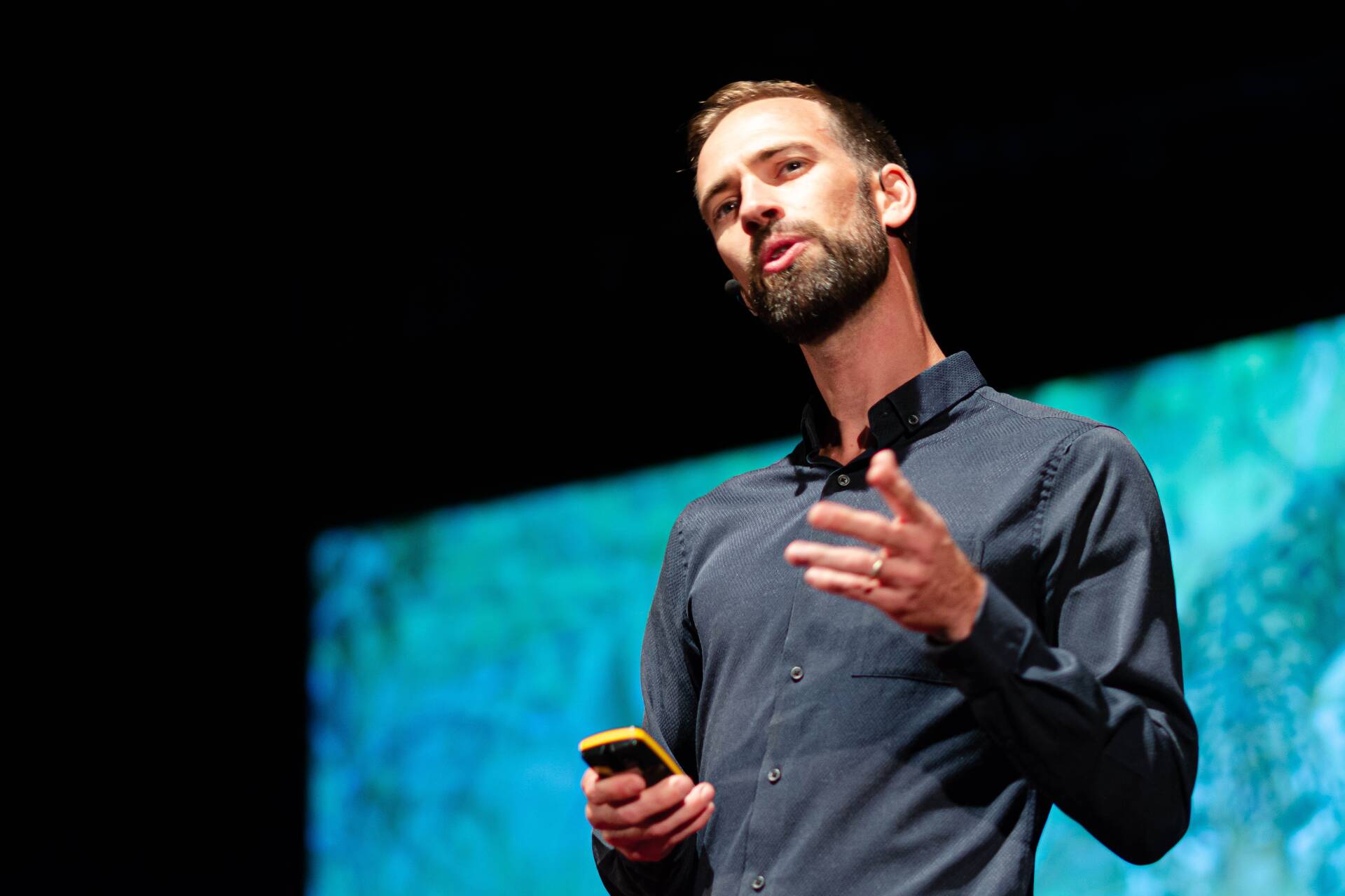 Dr Jake Bicknall delivers a talk at TEDx Sevenoaks