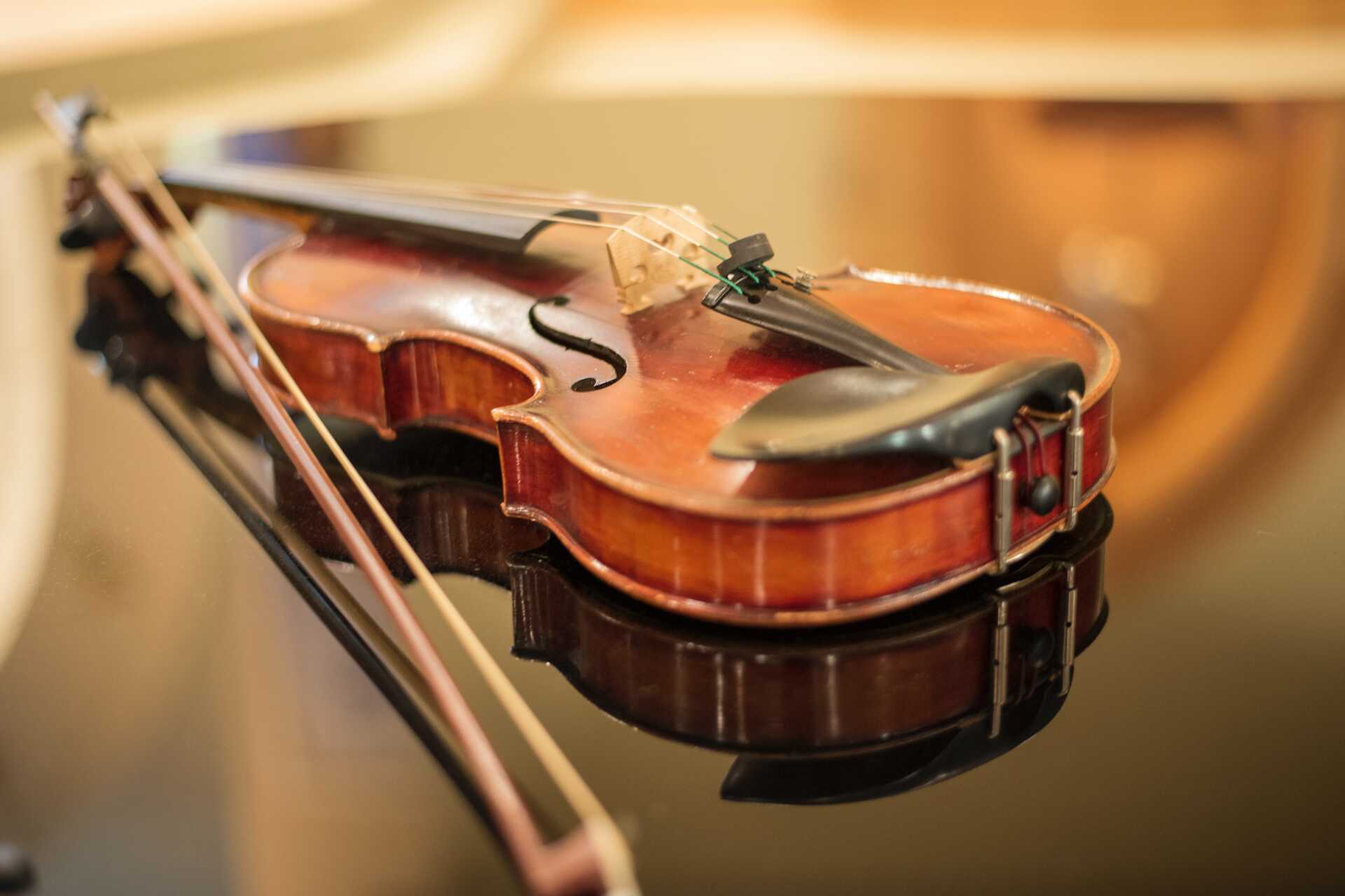 Close-up of a musical wind instrument