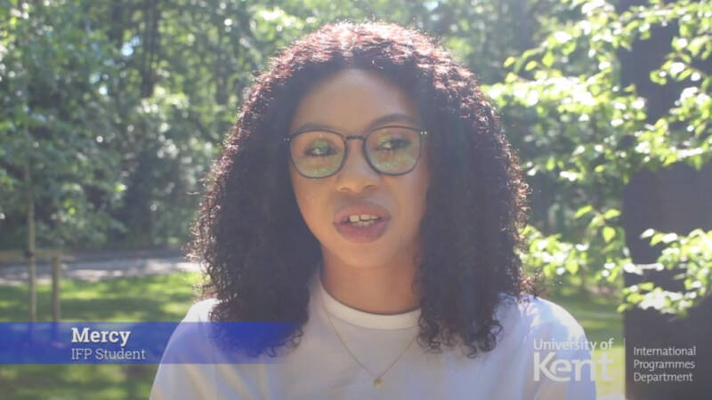 A University of Kent student