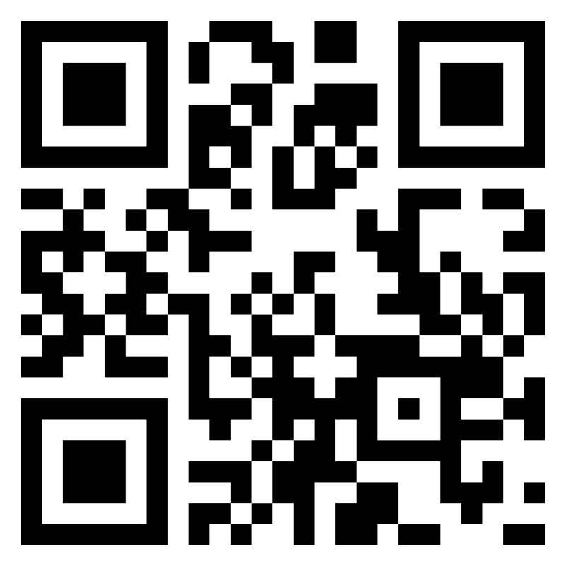 QR code which takes you to the National Student Survey