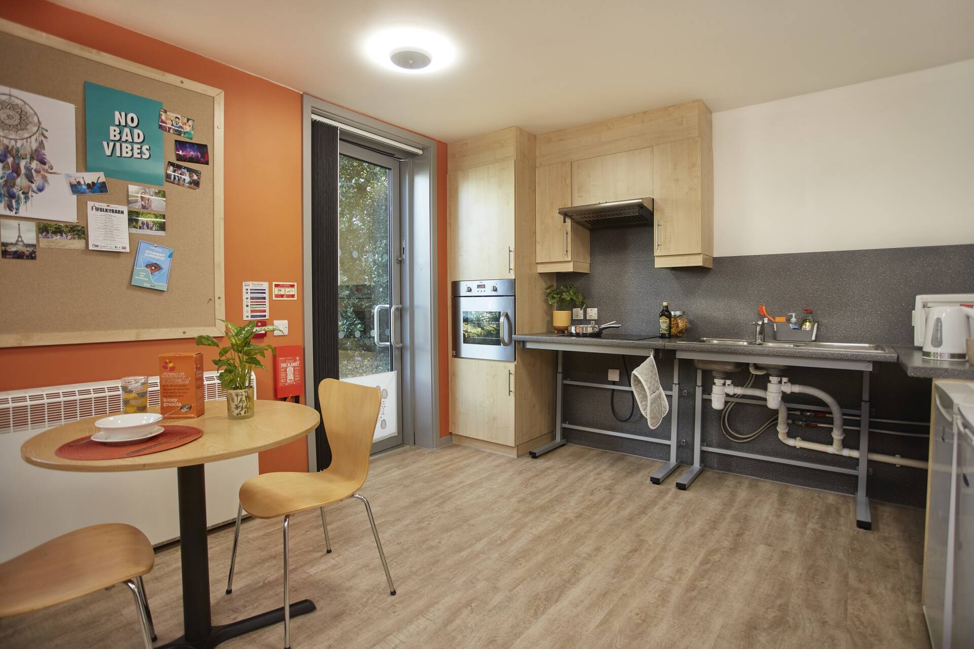 Adapted kitchen in Keynes Studio Flat