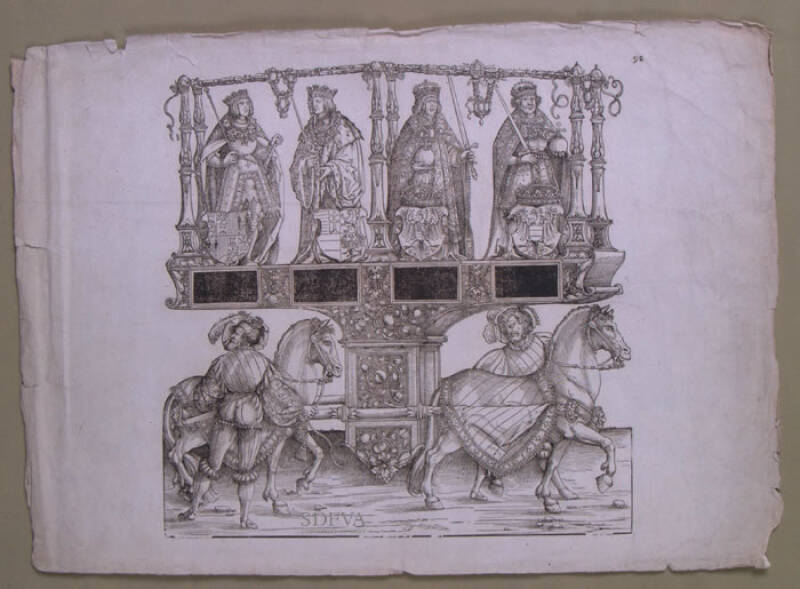 An image of the Scene from the Triumphal Procession of Maximilian I
