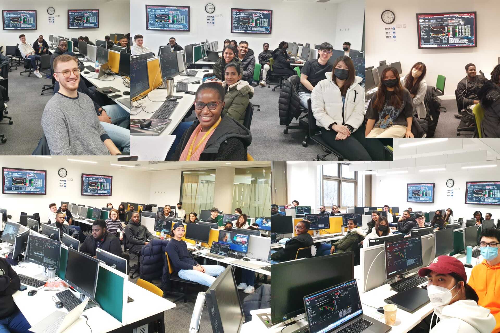 Students in computer lab