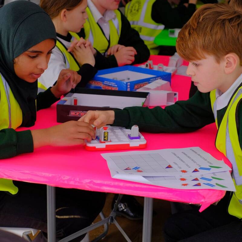 Children taking part at Discovery Planet