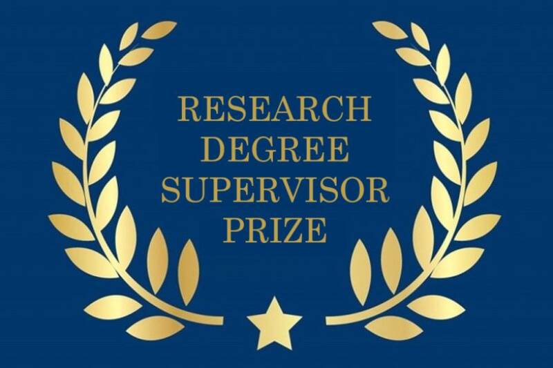 Research Degree Supervisor Prize logo