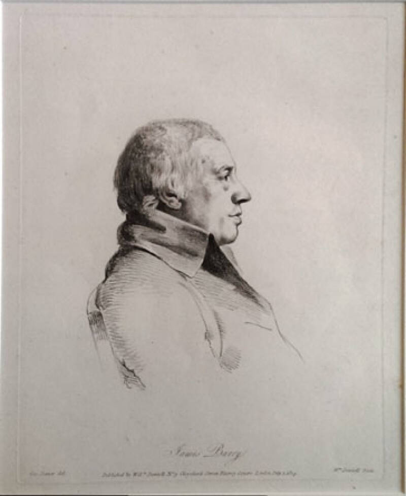 William Daniell, James Barry, after George Dance