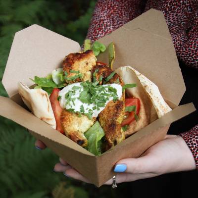 Greek kebabs from The Street Kitchen