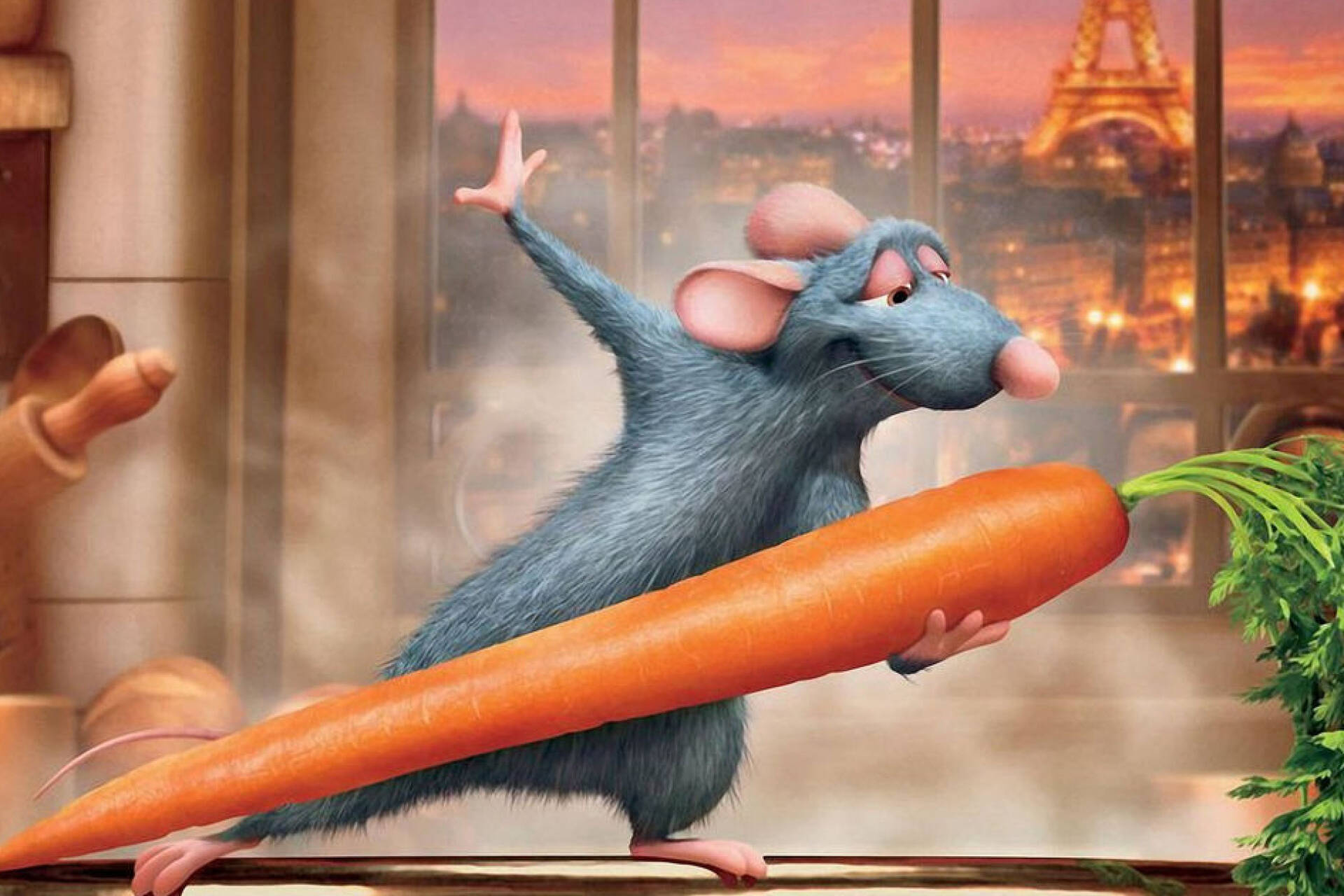 A still from the movie 'Ratatouille'