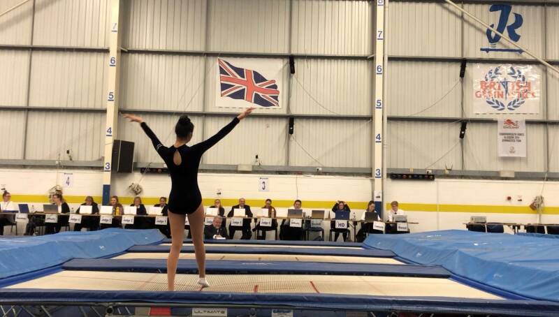 Harshan Deo - Trampolining