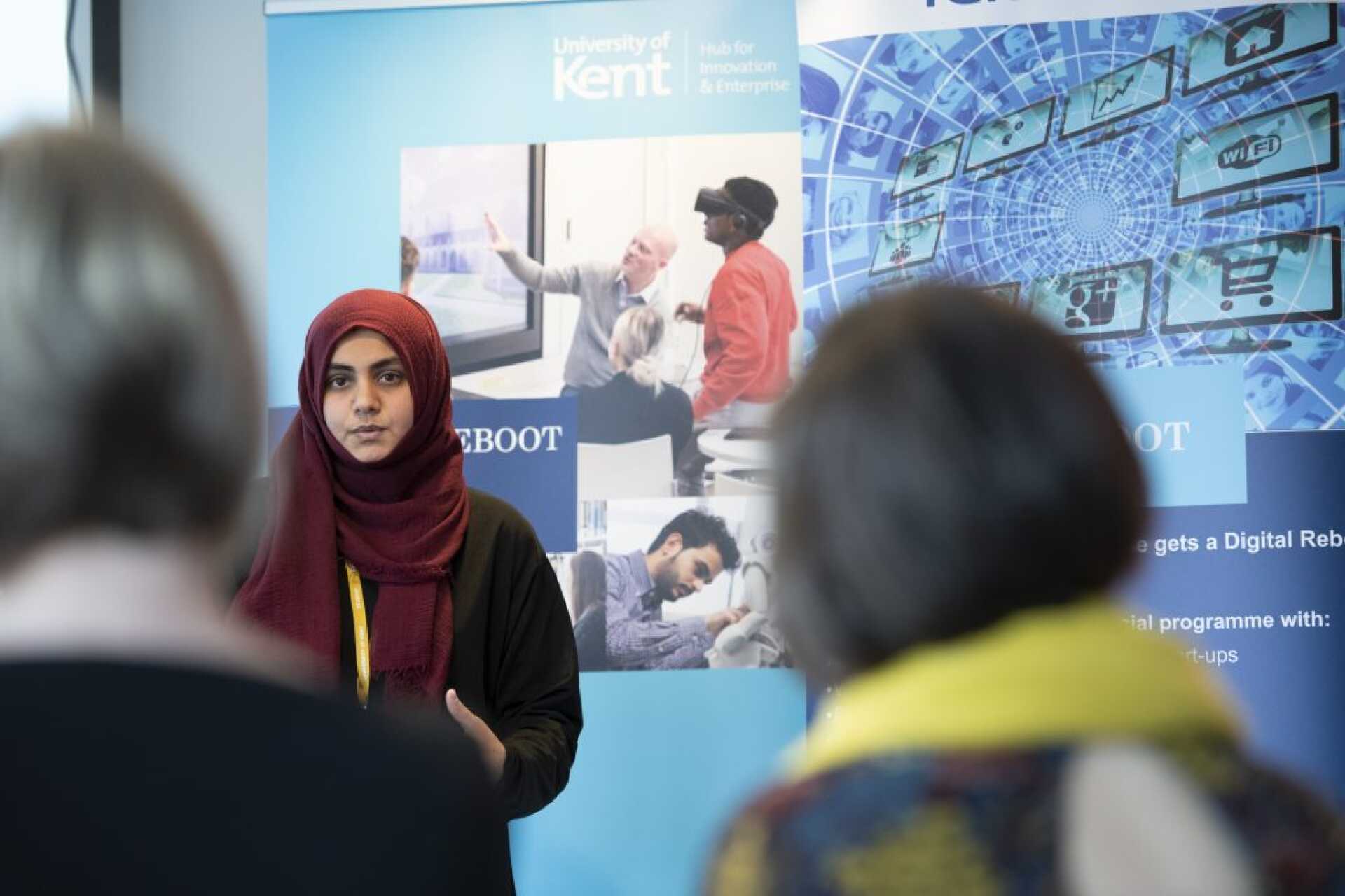 Presentation at the digital reboot event