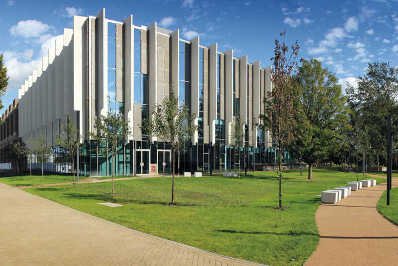 an exterior image of the Templeman Library building