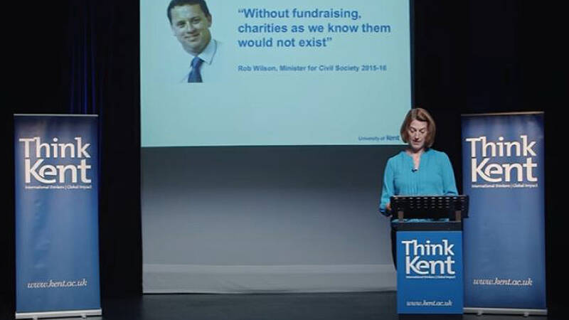 Lead academic Beth Breeze's gives a How to Fundraise talk for Think Kent.