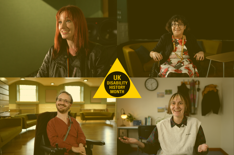 photos of 4 people and the UKDHM logo