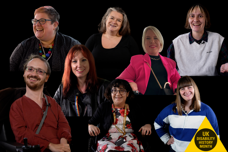 photos of people featured in DHM events at Kent 2022