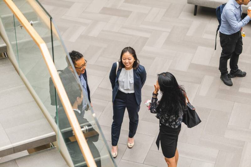 Colleagues in a Work environment