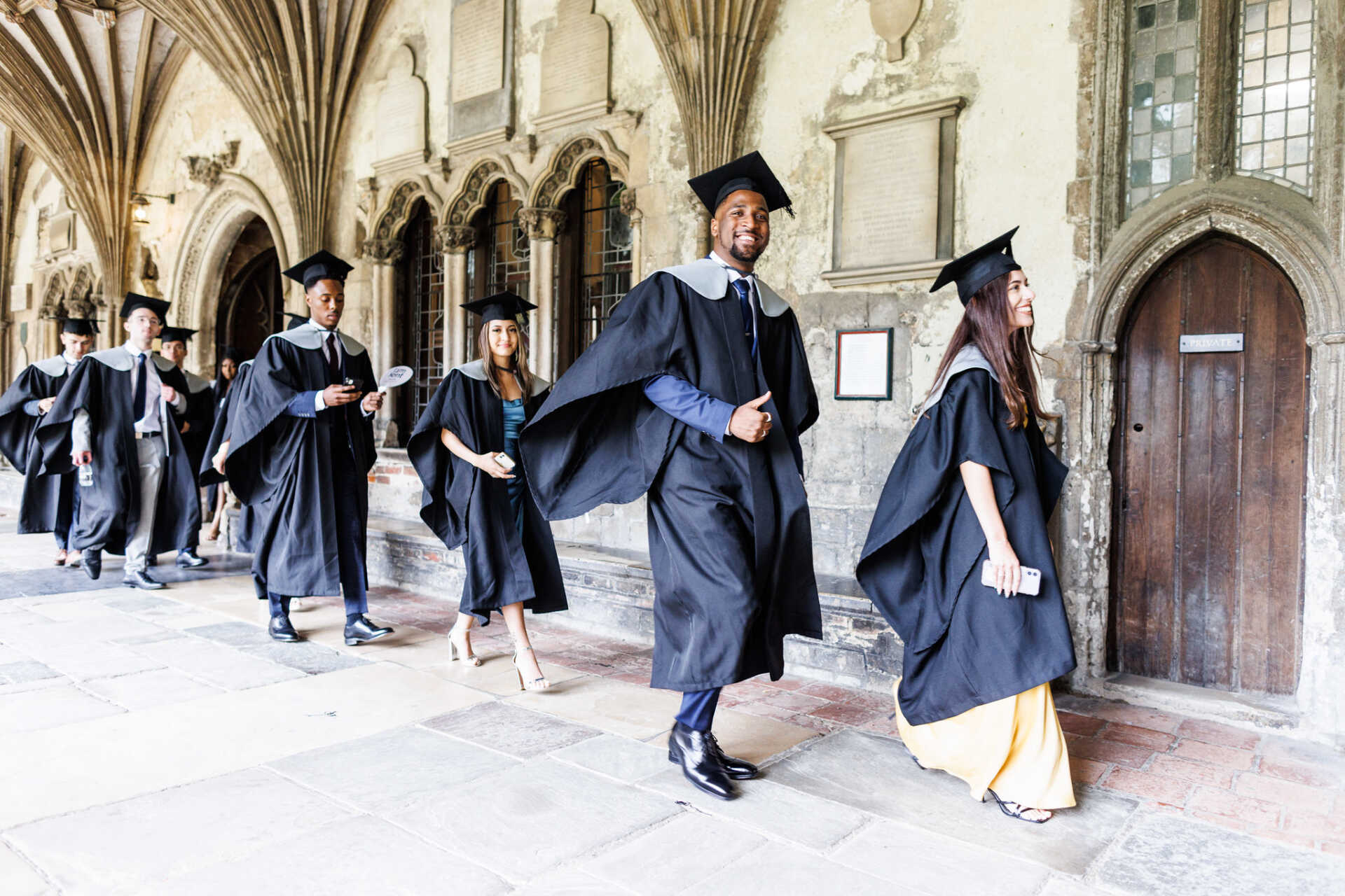 Economic Graduates at Canterbury Cathedral