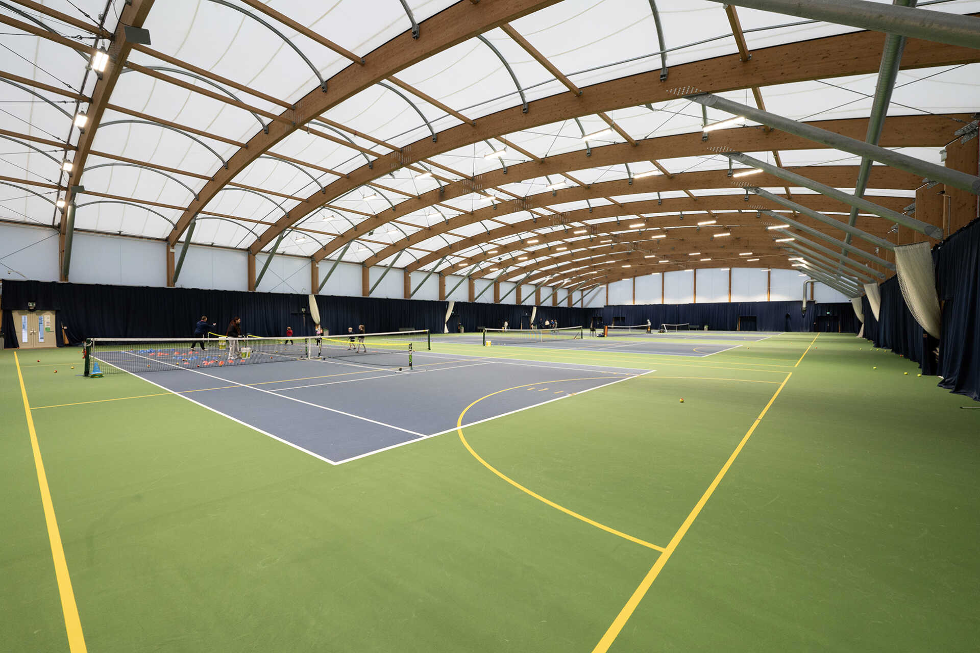 Multi-purpose and multi-sport sports facilities