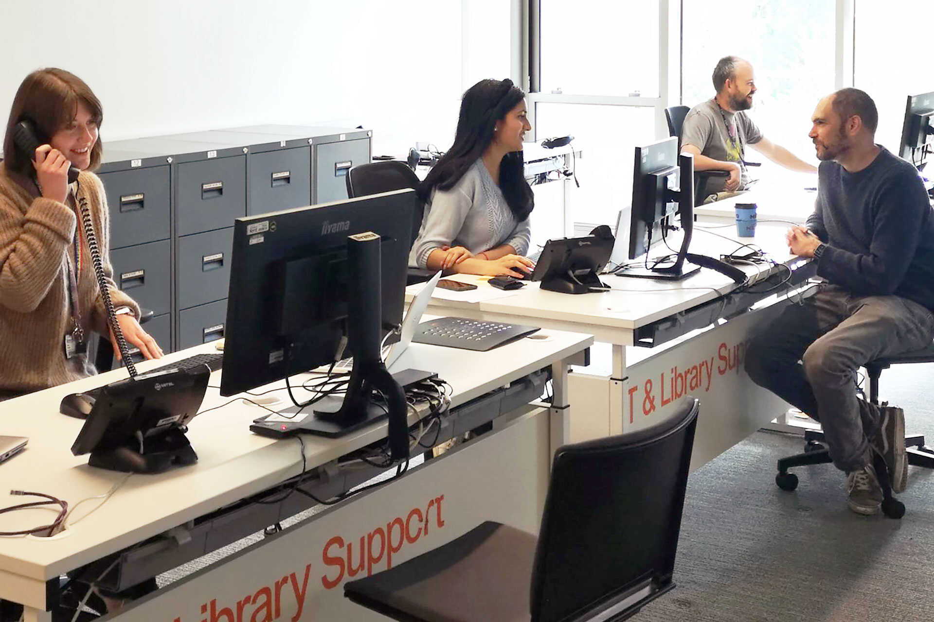IT & Library support staff