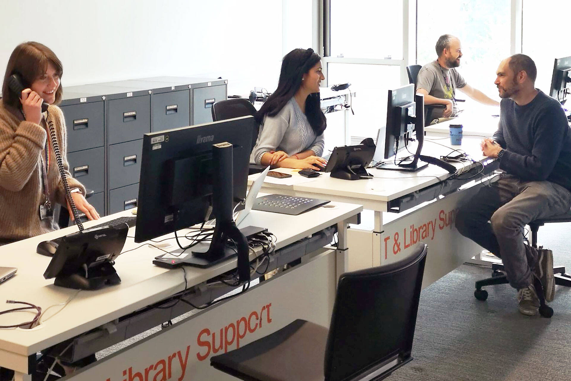 IT & Library support staff
