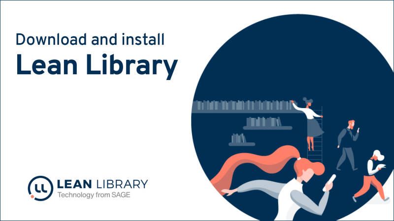 Download and install Lean Library
